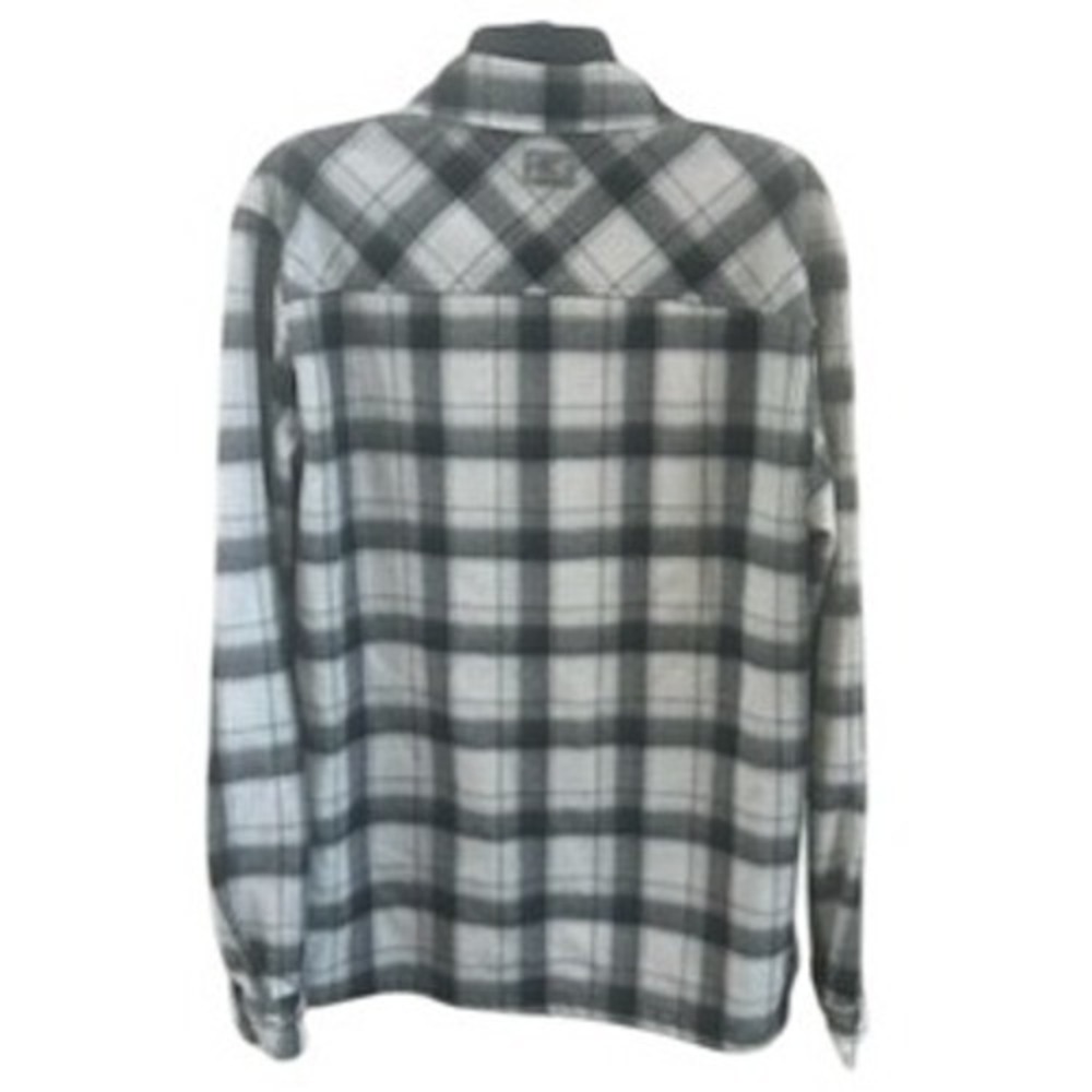 Colosseum Kentucky Wildcats Logo Flannel Shirt Mens Plaid Button Up Size Large - Picture 4 of 8